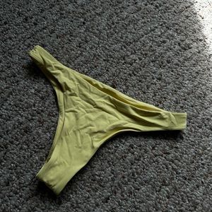 PASTEL YELLOW CHEEKY BIKINI BOTTOMS